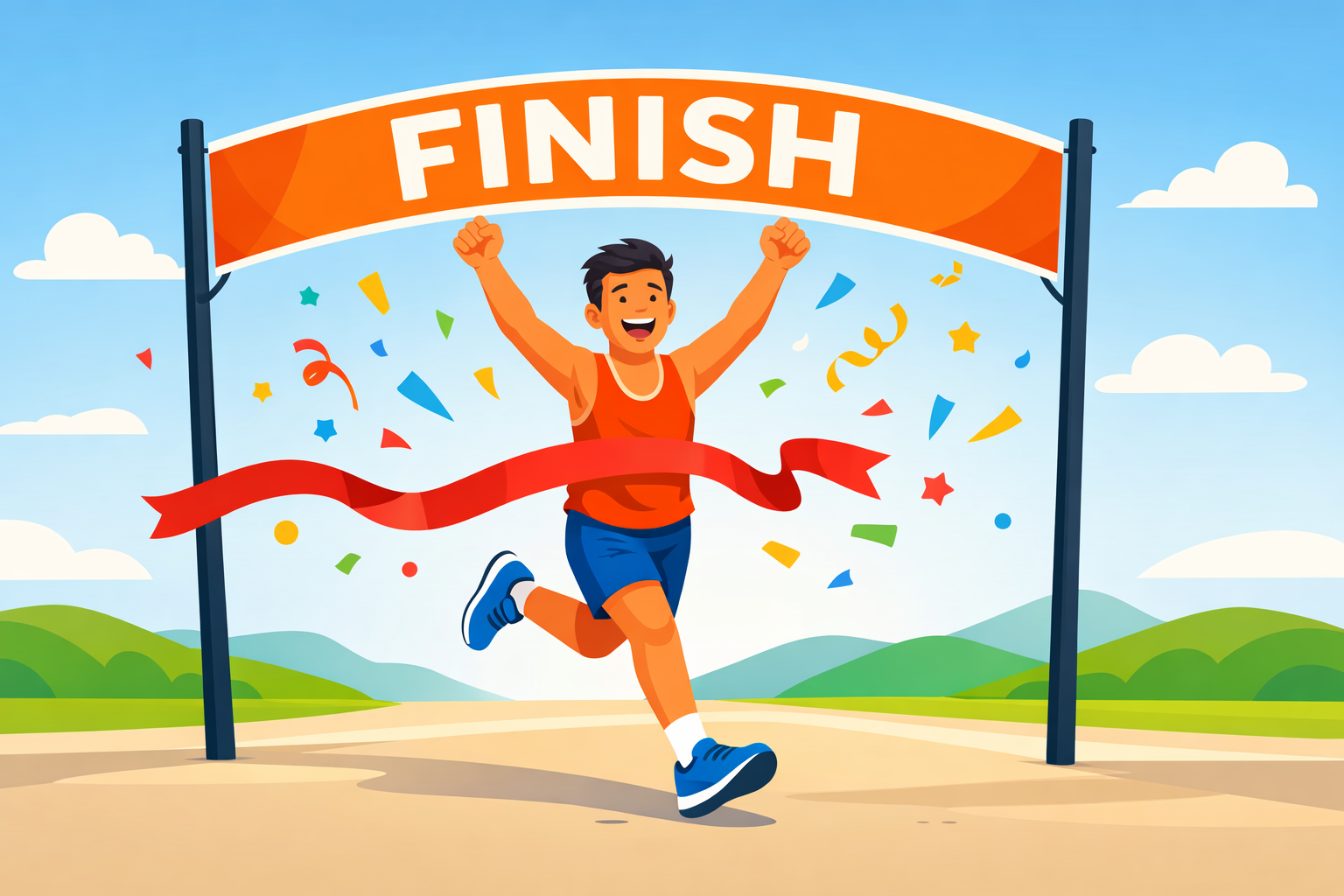 I ran my first marathon thumbnail